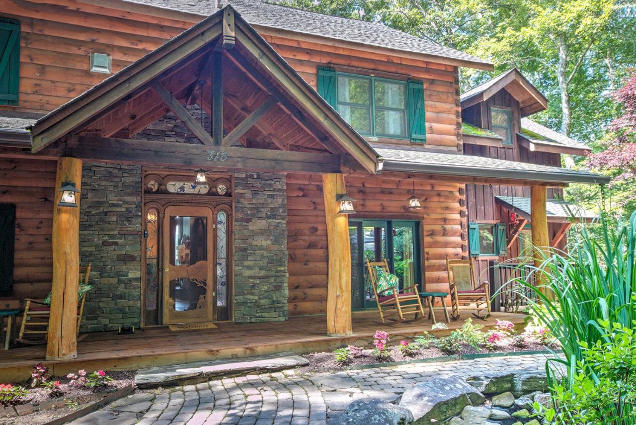 Lazy Bear Lodge Valle Crucis Exterior photo